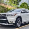 2015 model Toyota Highlander(white)