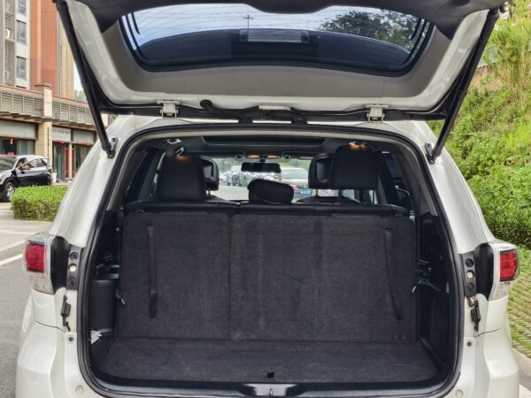 2015 model Toyota Highlander(white)